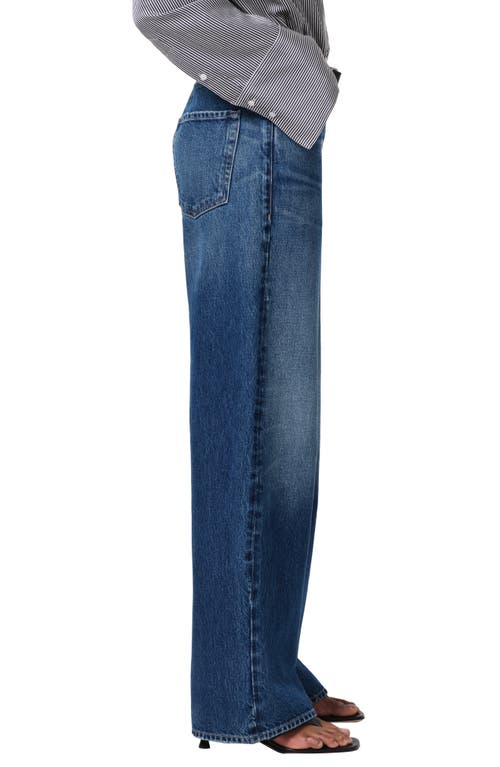 Citizen Of Humanity Annina High Rise Wide Leg Jeans In Starsign In Blue