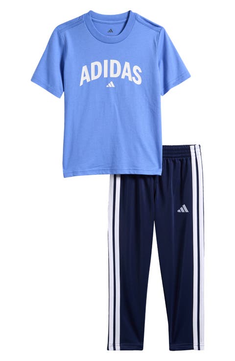 Kids' Cotton Jersey T-Shirt & Tricot Joggers Set (Toddler & Little Kid)