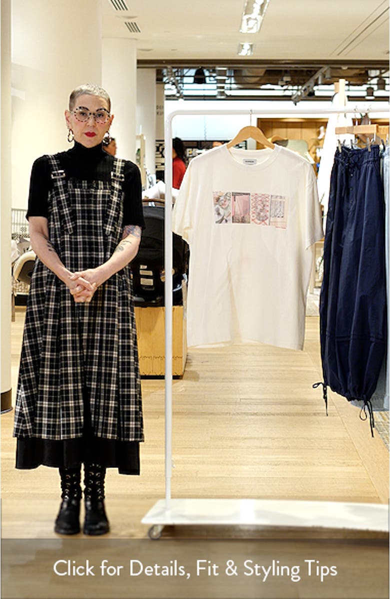 Slow Life Crossword Graphic T-Shirt, sales video thumbnail