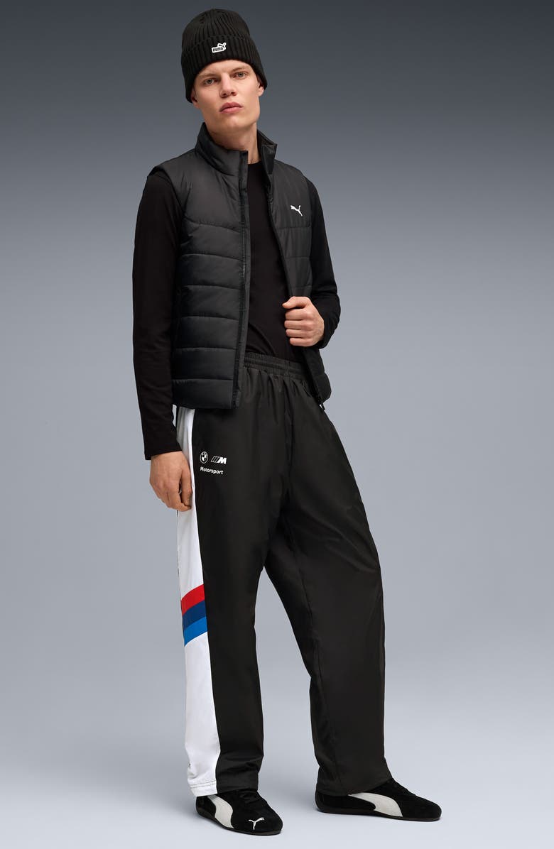 PUMA BMW M Motorsport Track Pants, Alternate, color, Puma Black