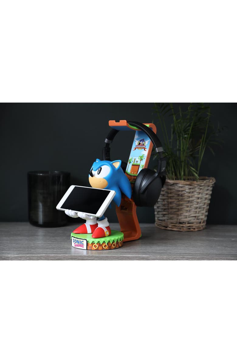 Exquisite Gamiing SEGA Sonic Deluxe Light Up Headphone, Device, Controller
Phone Stand, Alternate, color, Multicolored