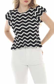 Zigzag Crochet Top