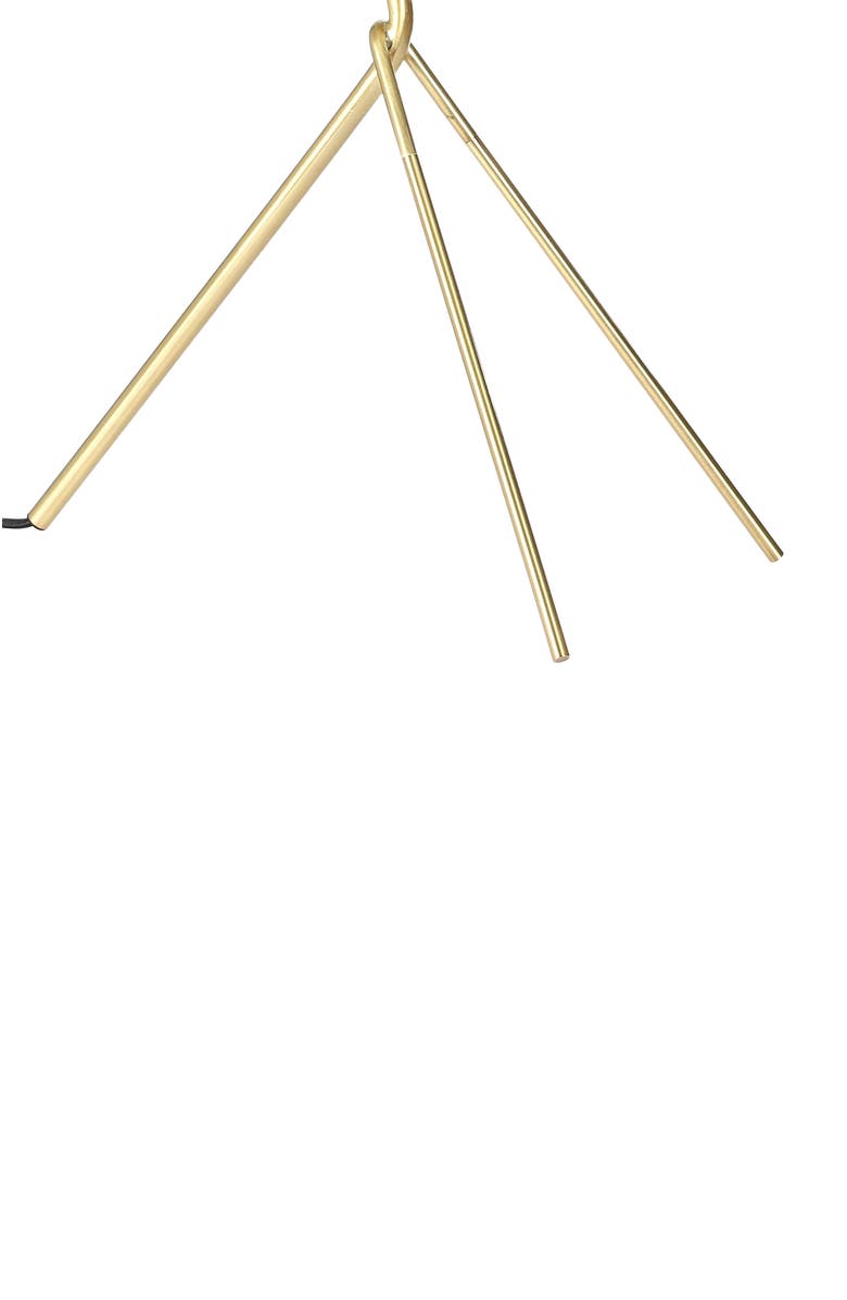 JONATHAN Y Mae 20.25" Brass LED Task Lamp, Brass Gold/Black, Alternate, color, Brass Gold