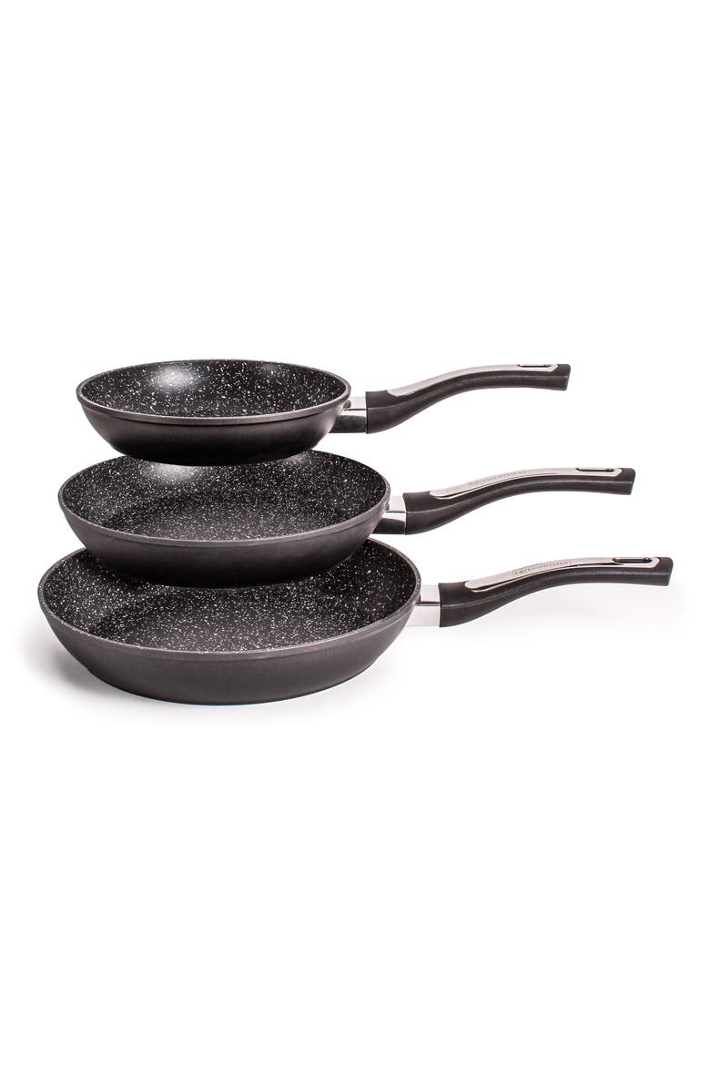 Essentials 8-Inch Nonstick Aluminum Fry Pan, Alternate, color, BLACK
