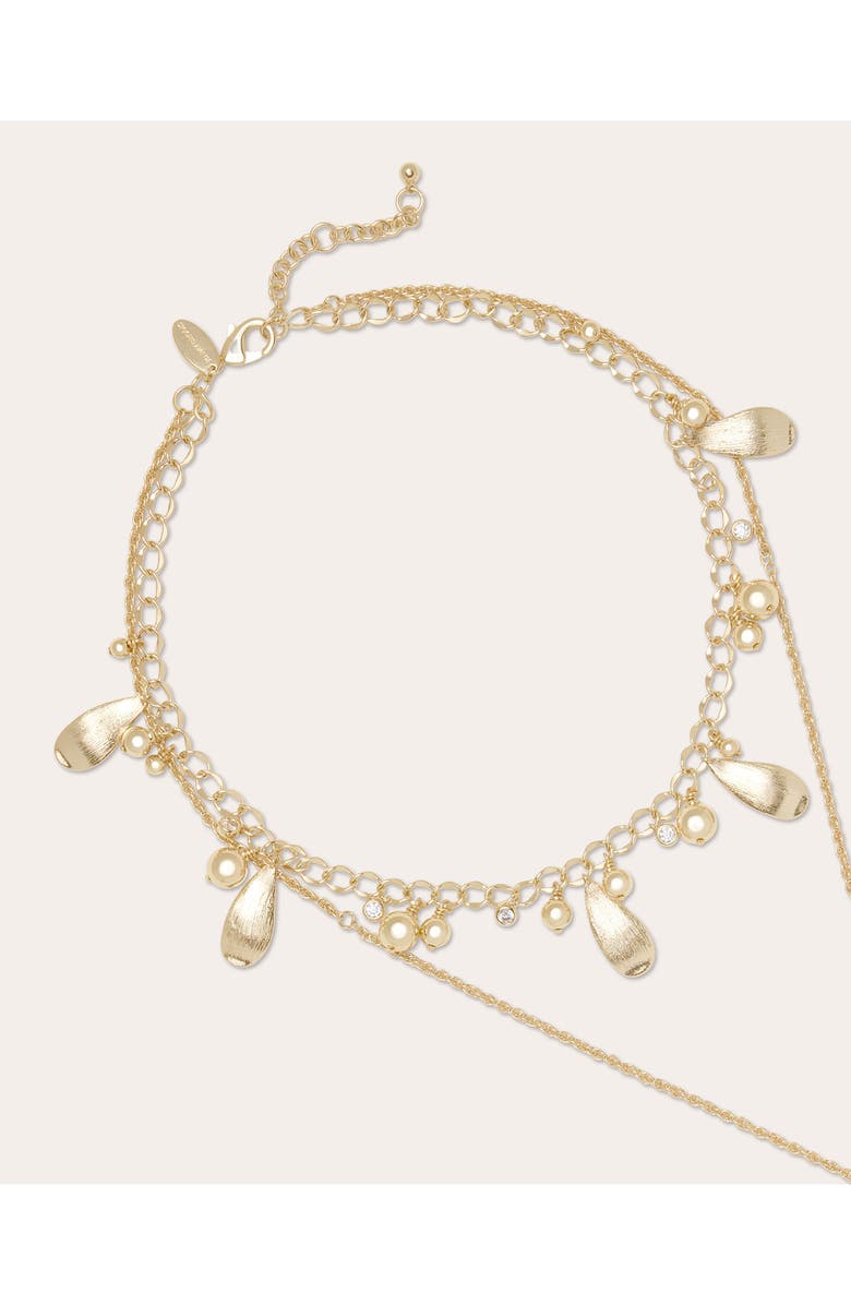 Ramy Brook Anya Lariat Necklace, Alternate, color, Gold