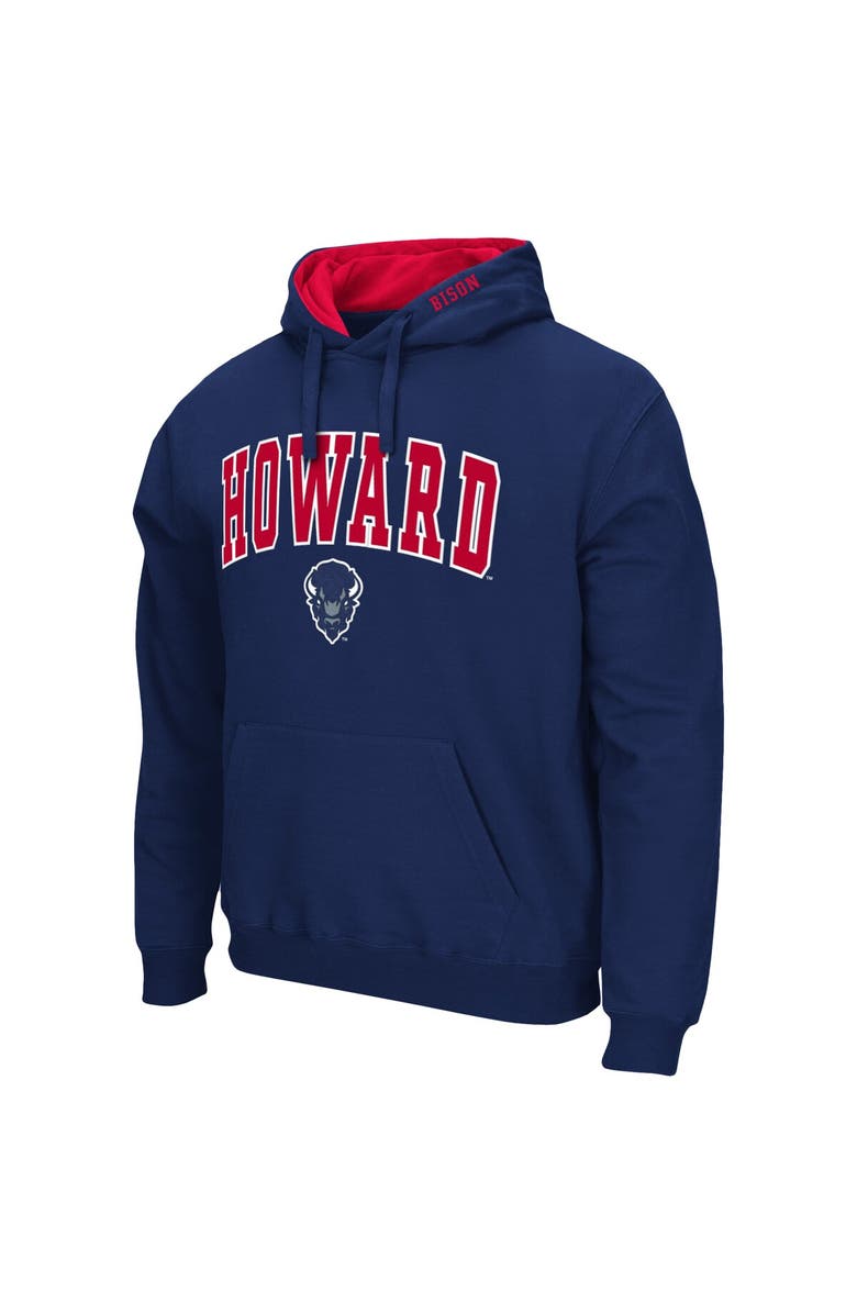 COLOSSEUM Men's Colosseum Navy Howard Bison Isle Pullover Hoodie, Alternate, color, Navy
