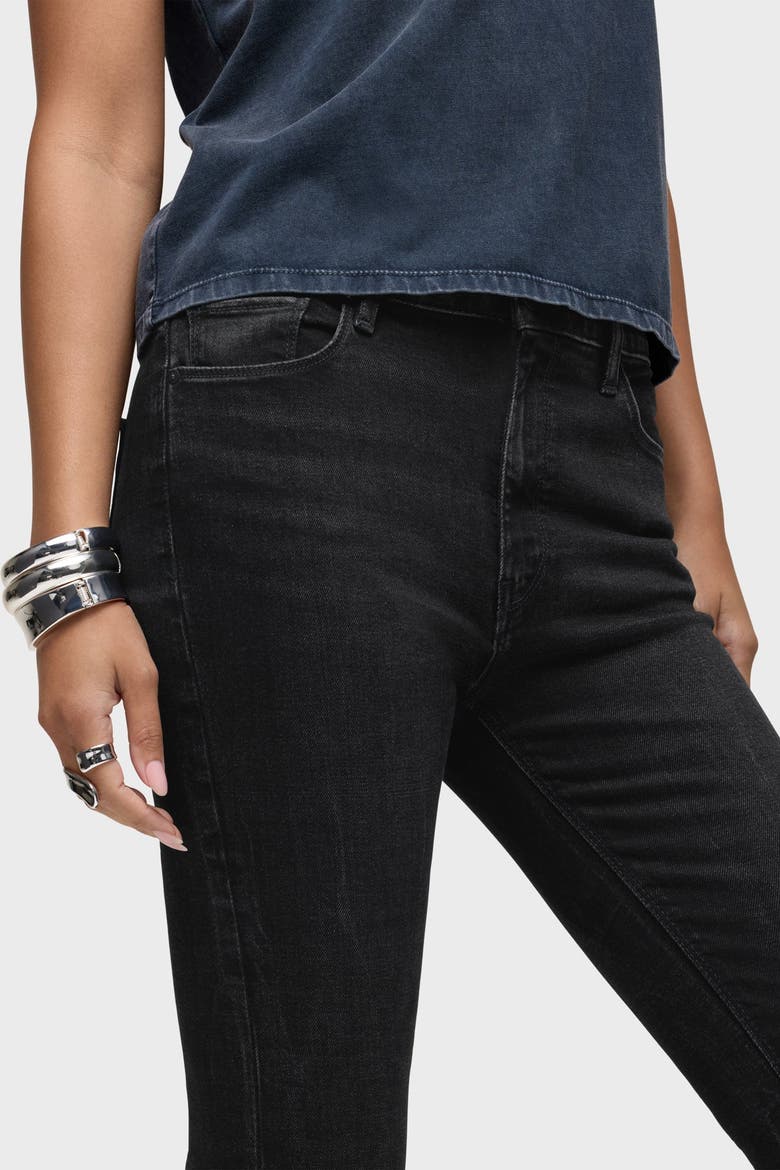 Holly Flare Jean, Alternate, color, BLACK MAGIC