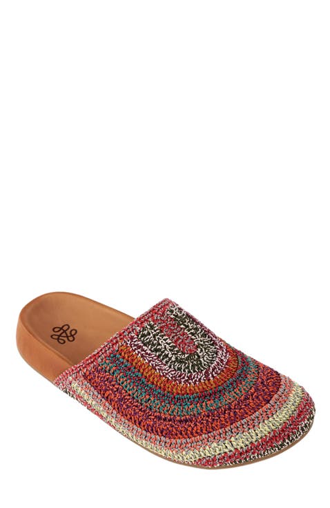 Bolinas Crochet Clog Shoe