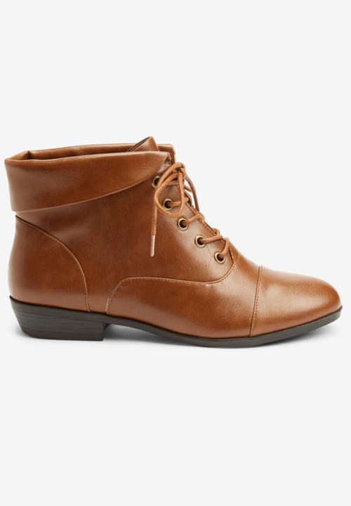 Comfortview The Darcy Bootie In Brown