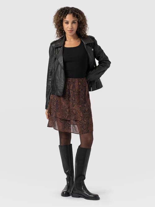 Saint + Sofia Etta Mini Layered Skirt