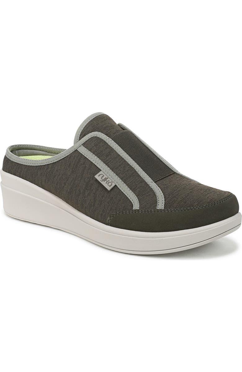 Rykä Lounge Mule Sneaker, Main, color, Alpine Green