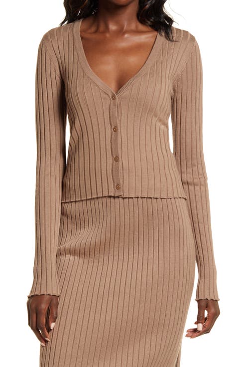 Avia Ribbed Cardigan