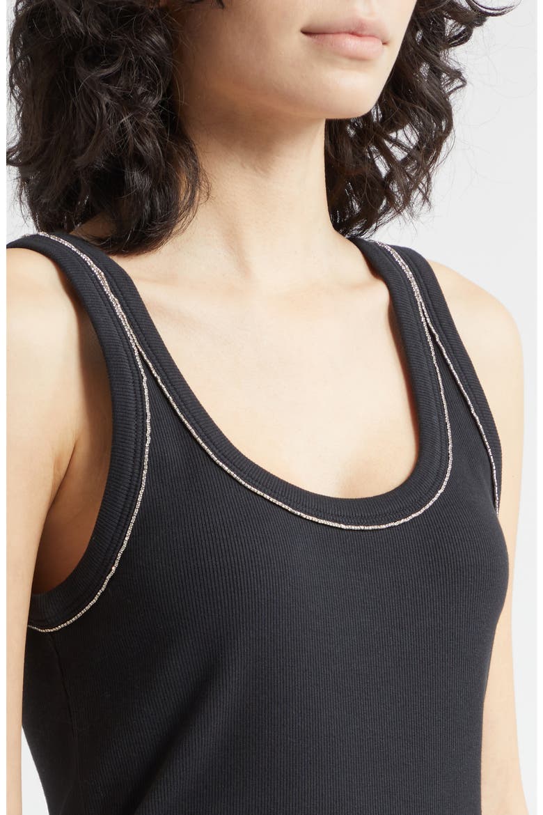 Wilma Crystal Embellished Tank, Alternate, color, BLACK