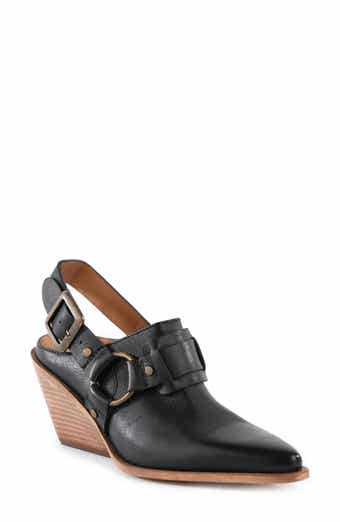 Classified Slingback Wedge Mule