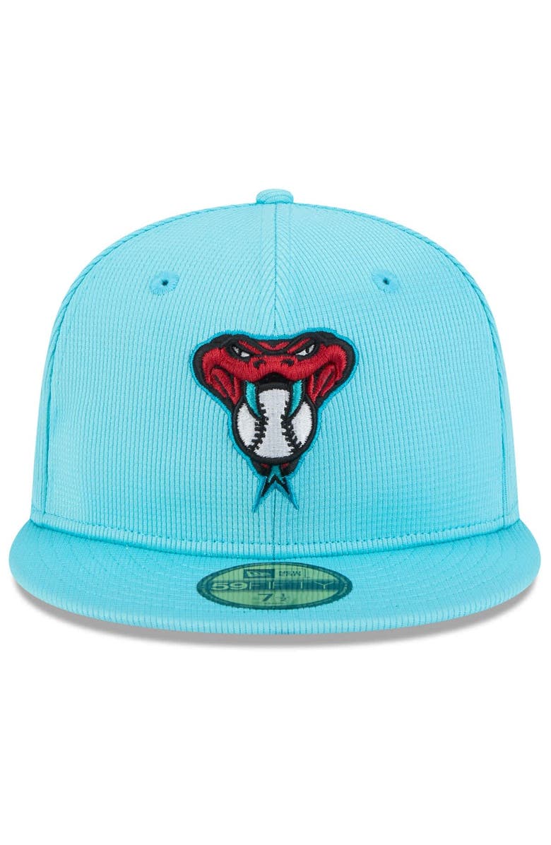 New Era Men's New Era  Teal Arizona Diamondbacks 2025 Spring Training 59FIFTY Fitted Hat, Alternate, color, 