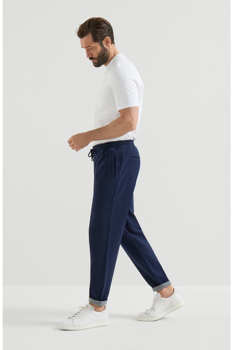Double cloth trousers, Alternate, color, Cobalt