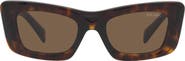 Prada 50mm Square Sunglasses