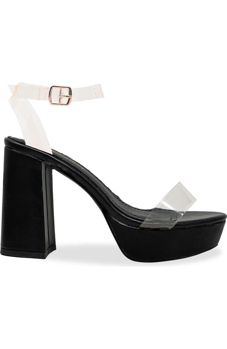 CHASE AND CHLOE Hela Platform Sandal, Alternate, color,