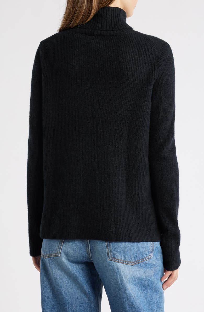 Caslon<sup>®</sup> Rib Turtleneck Sweater, Alternate, color,
