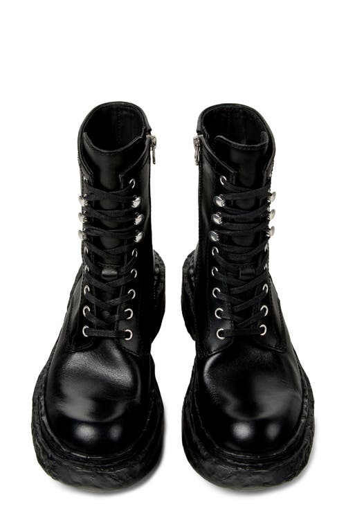 Camper Gender Inclusive Vamonos Combat Boot In Black