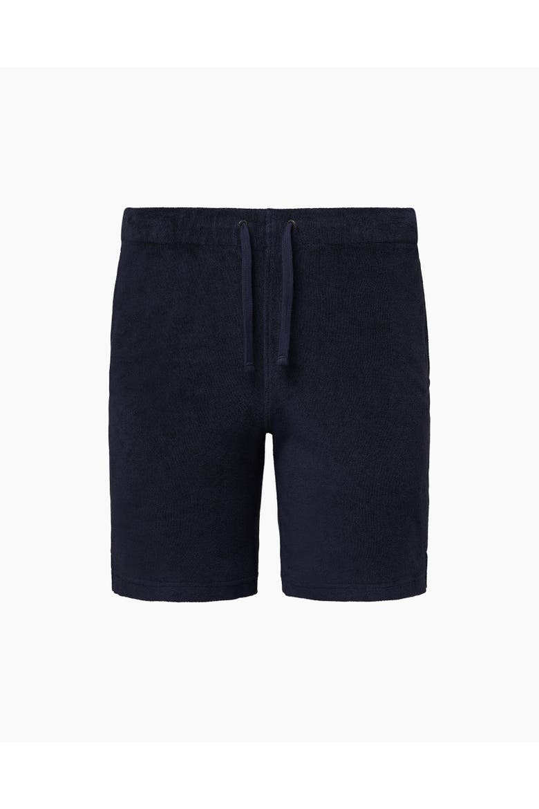 Towel Terry Pull-On Short, Alternate, color, DEEP NAVY