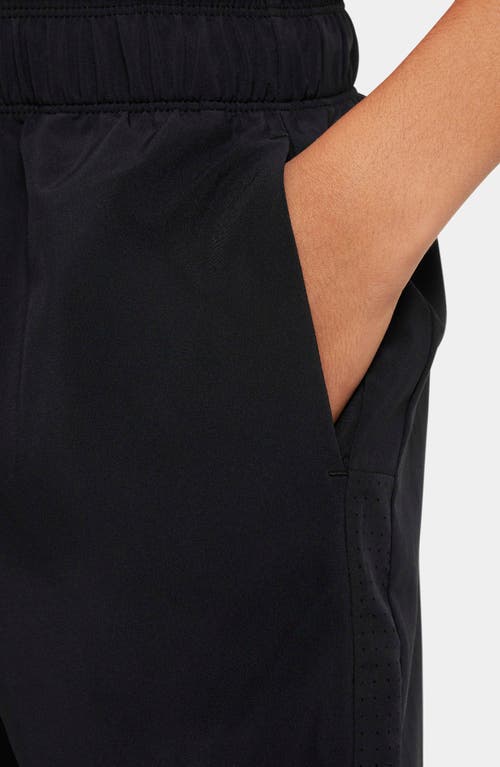Nike Big Boys Dri-fit Multi Pants In Black/white