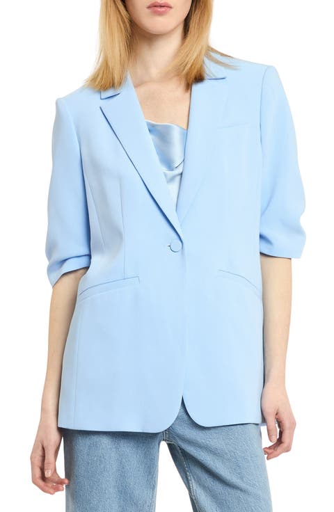 Khloe Short-Sleeve Blazer