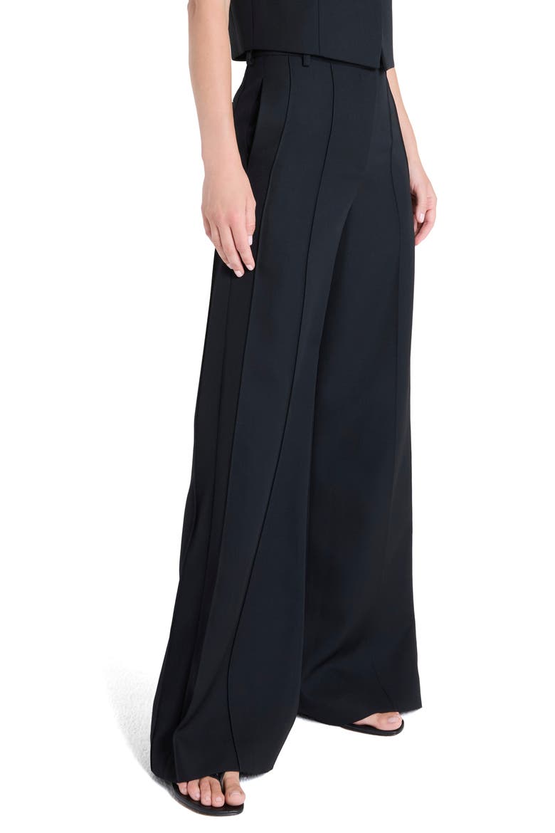 Bond Street Virgin Wool Pants, Alternate, color, BLACK
