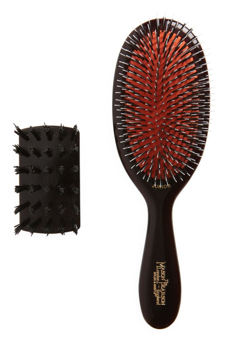 Junior Mixture Nylon & Boar Bristle Hair Brush for Medium to Long Hair, Alternate, color, NO COLOR