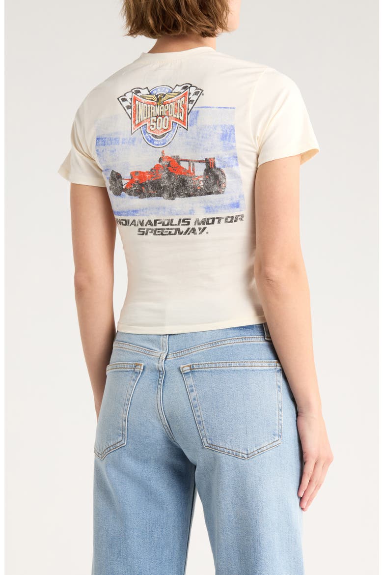 Indy 500 Racing Graphic T-Shirt, Alternate, color, OFF WHITE