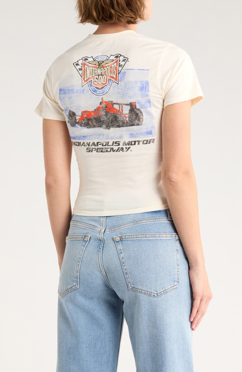 Philcos Indy 500 Racing Graphic T-Shirt, Alternate, color, Off White