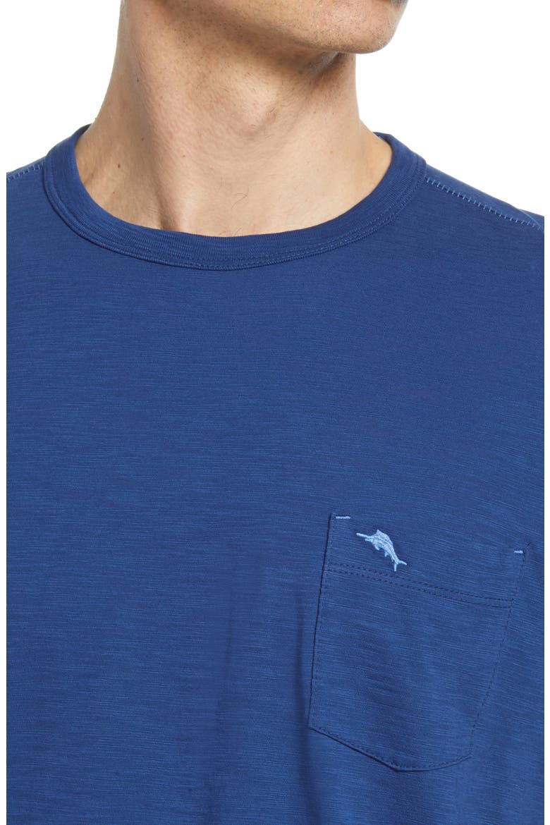 Bali Beach T-Shirt, Alternate, color, BERING BLUE