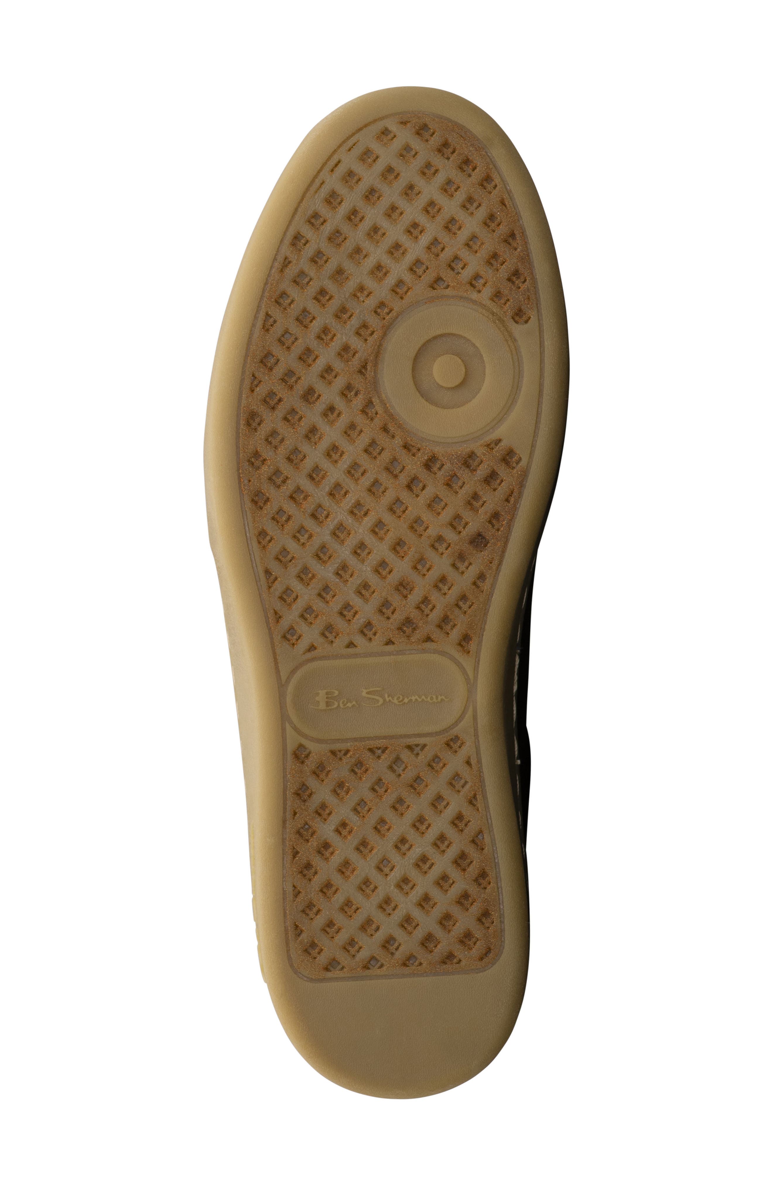 Ben Sherman Glasgow Sneaker, Alternate, color, Black/ Gum