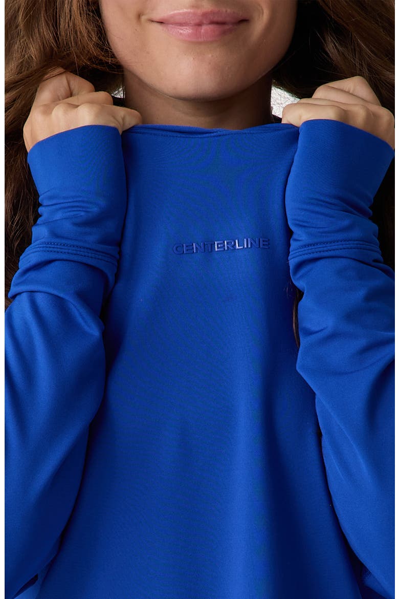 Layering Hoodie Women's, Alternate, color, Rally Royal Blue