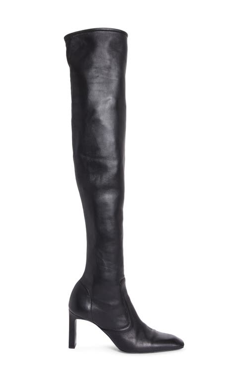 Totême Toteme Over The Knee Stretch Boot In Black