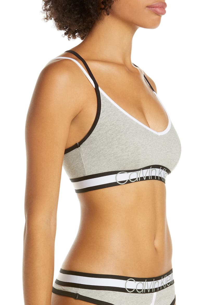 Retro Cami Bralette, Alternate, color, GREY HEATHER