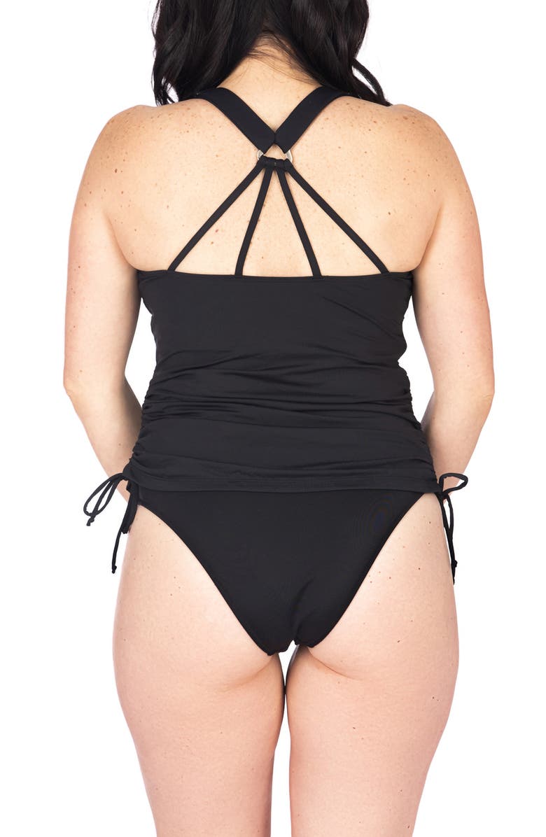 LOVE AND FIT Maternity/Nursing Tankini Top, Alternate, color, 