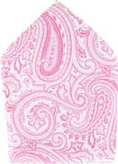 Trafalgar Sobee Paisley Silk Pocket Square