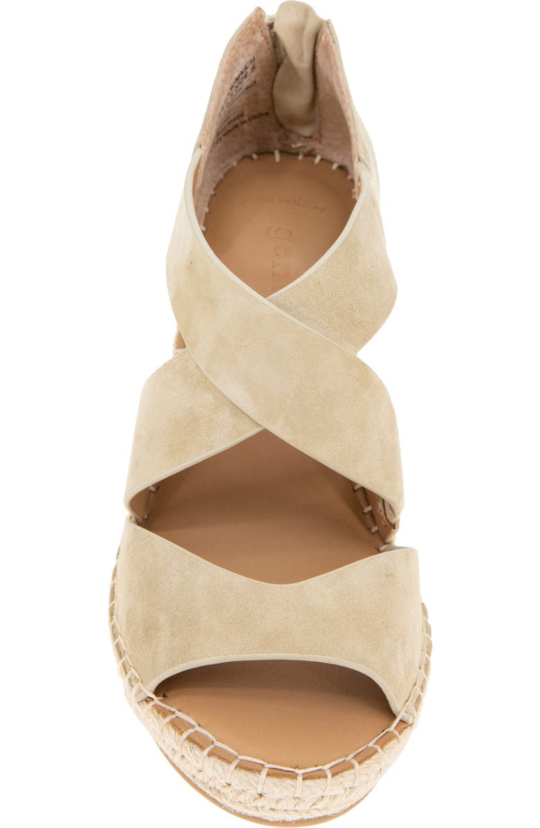 Gentle Souls Corinne Wedge Sandal, Alternate, color, Warm Sand Suede