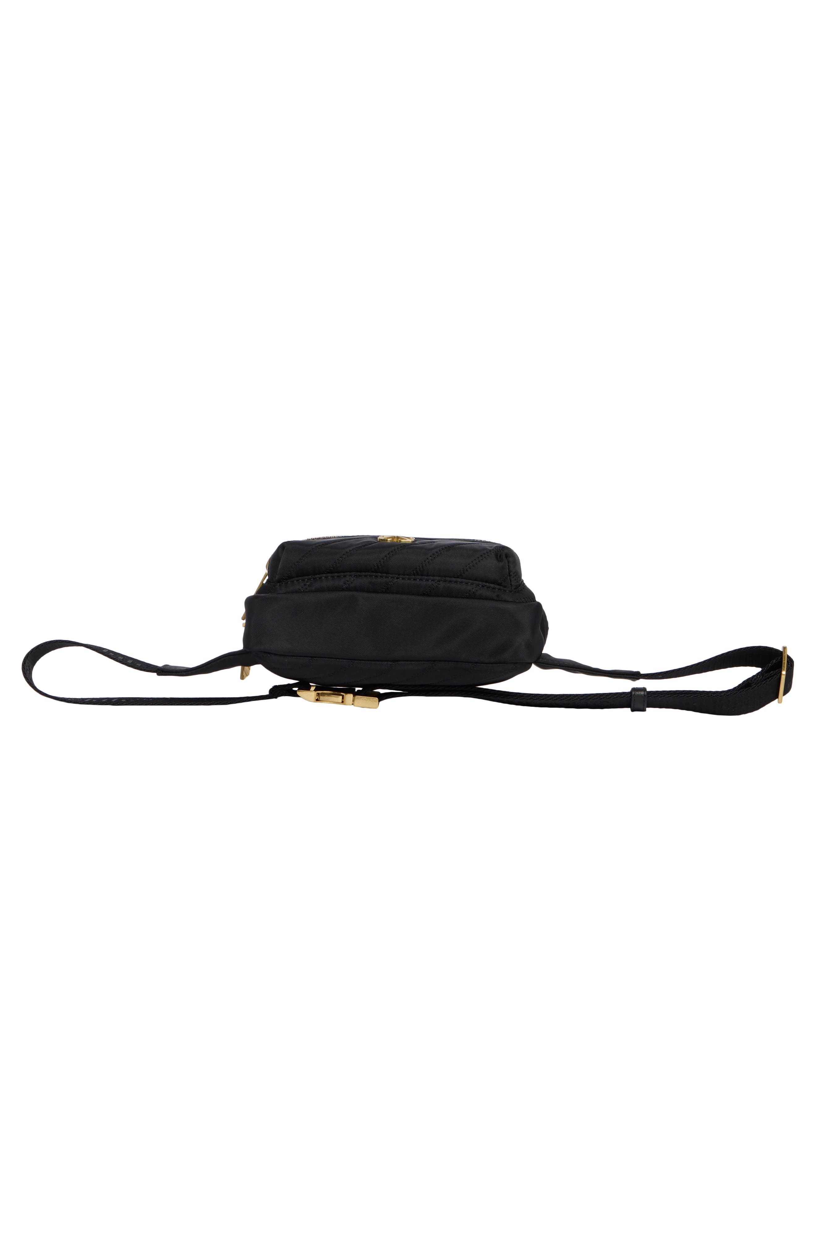 Off-White Waist Sling Bag, Alternate, color, Black