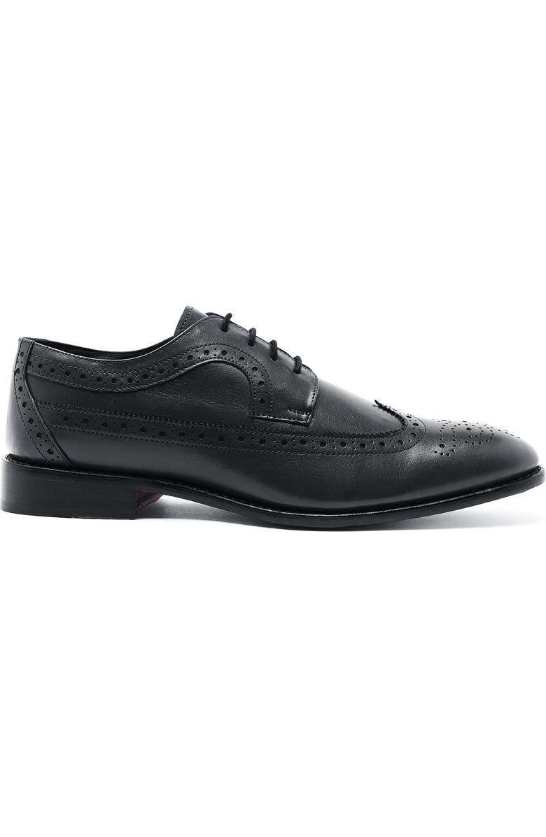 Anthony Veer Regan Wingtip Derby, Alternate, color, Black