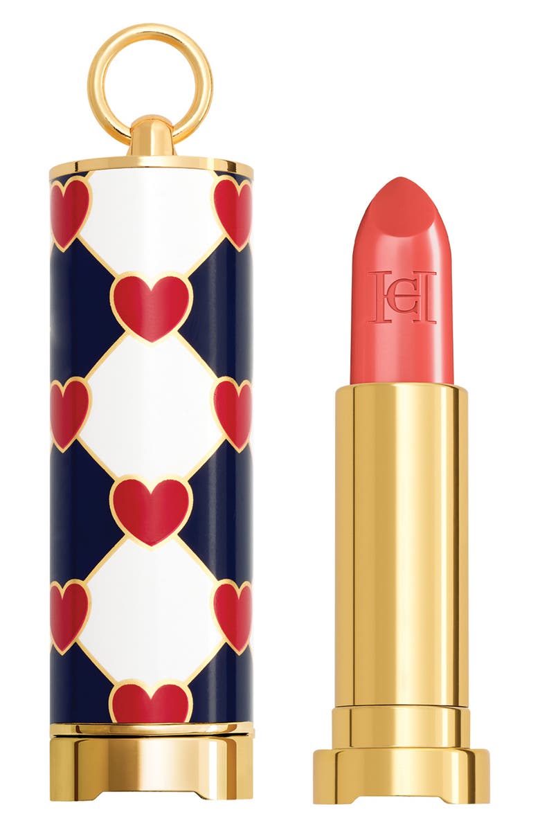 Carolina Herrera Fabulous Kiss Sheer Refillable Lipstick, Main, color, 140 Nude Smile