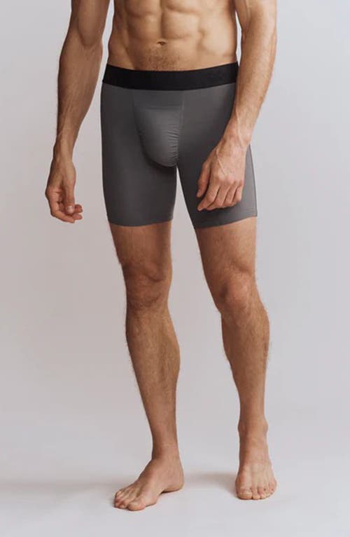 Rhone Active C.o.r. 6-inch Performance Boxer Briefs In Gray