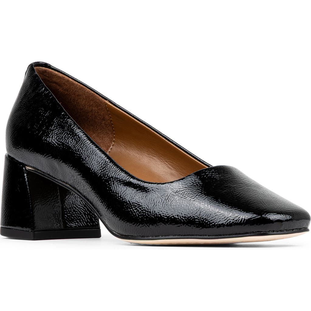 Donald Pliner Patent Pump in Black at Nordstrom Rack, Size 8.5
