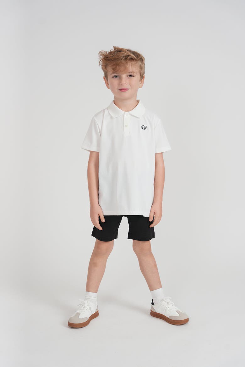 Stretch Short Sleeves Polo, Alternate, color, White