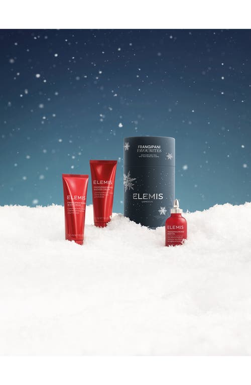 Elemis Frangipani Favorites Set $60 Value In Transparent