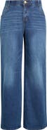 Wit & Wisdom Sam High Waist Wide Leg Jeans