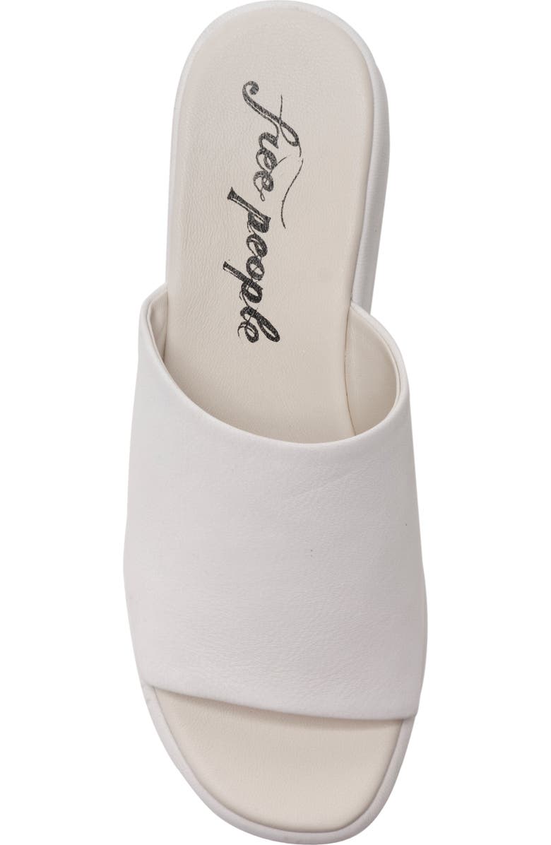 Free People Harbor Platform Sandal, Alternate, color, Vanilla