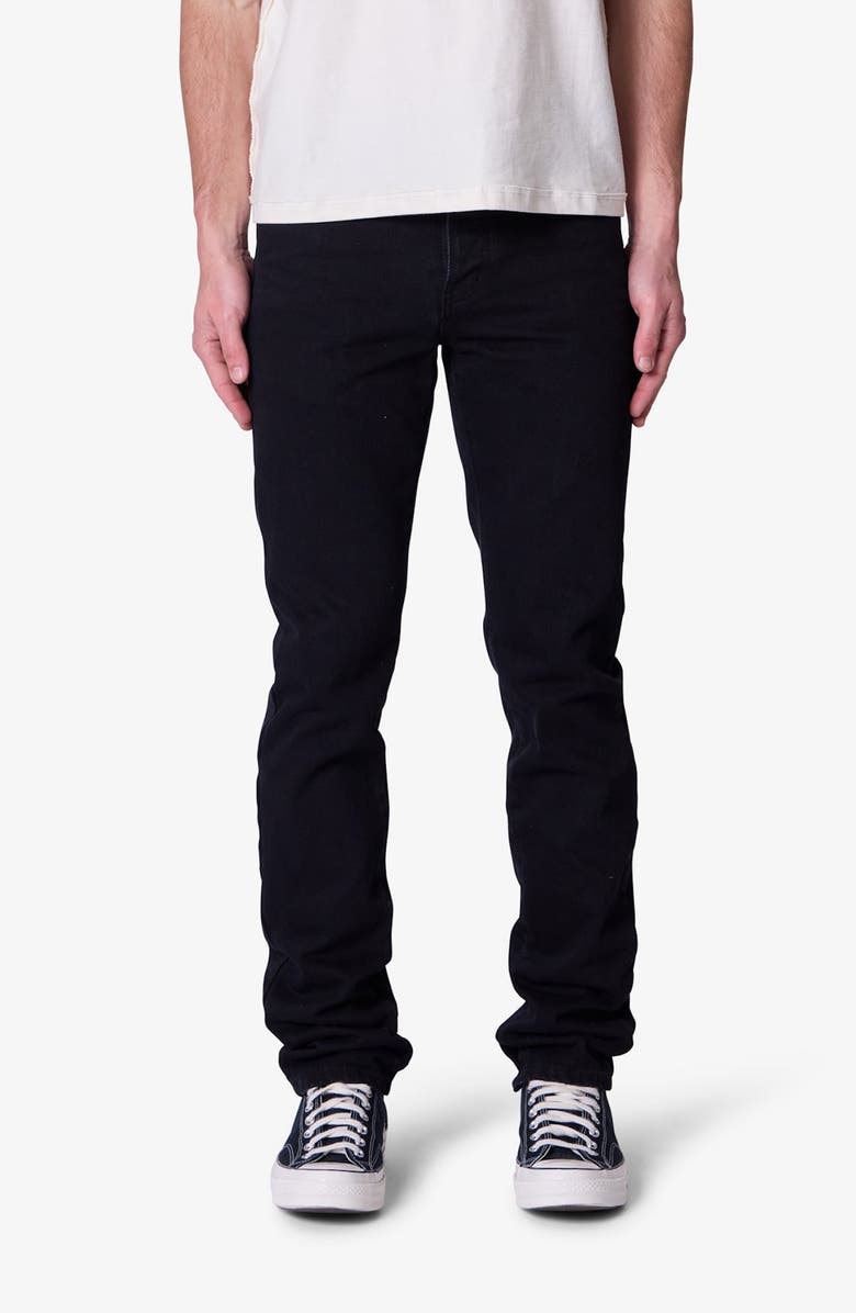 mnml Slim Fit Jeans, Main, color, Black