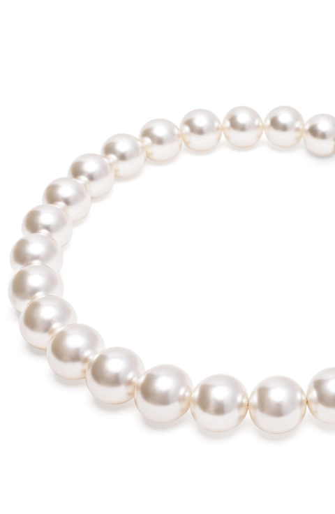 Chunky Pearl Choker Necklace